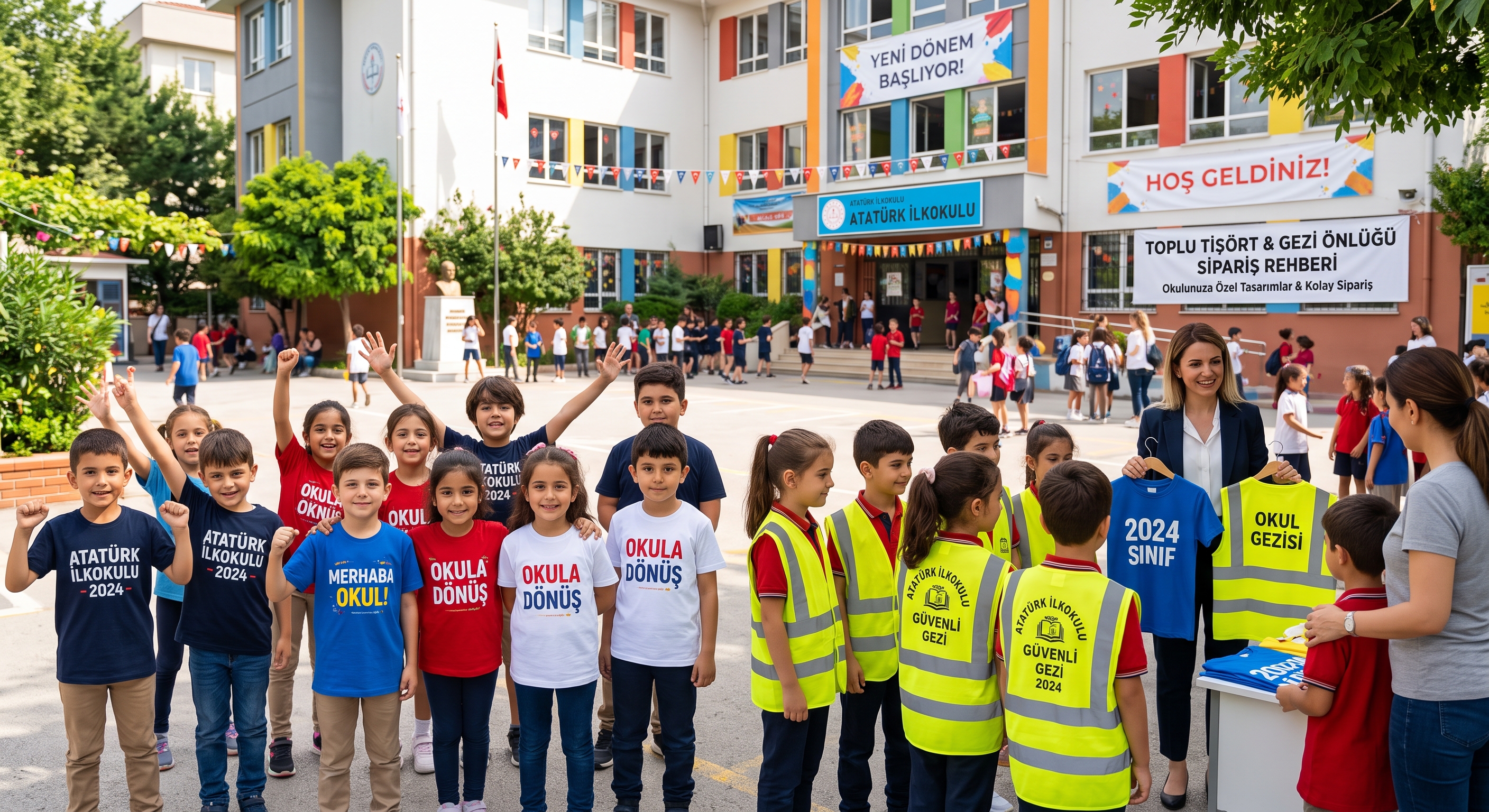 Okula Dönüş Sezonunda Okullar İçin Toplu Tişört ve Gezi Önlüğü Siparişi Rehberi
